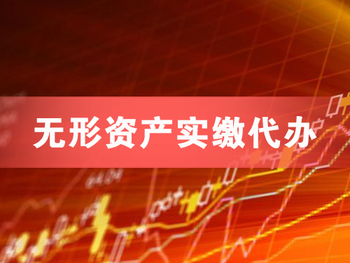 开原无形资产实缴资本代办